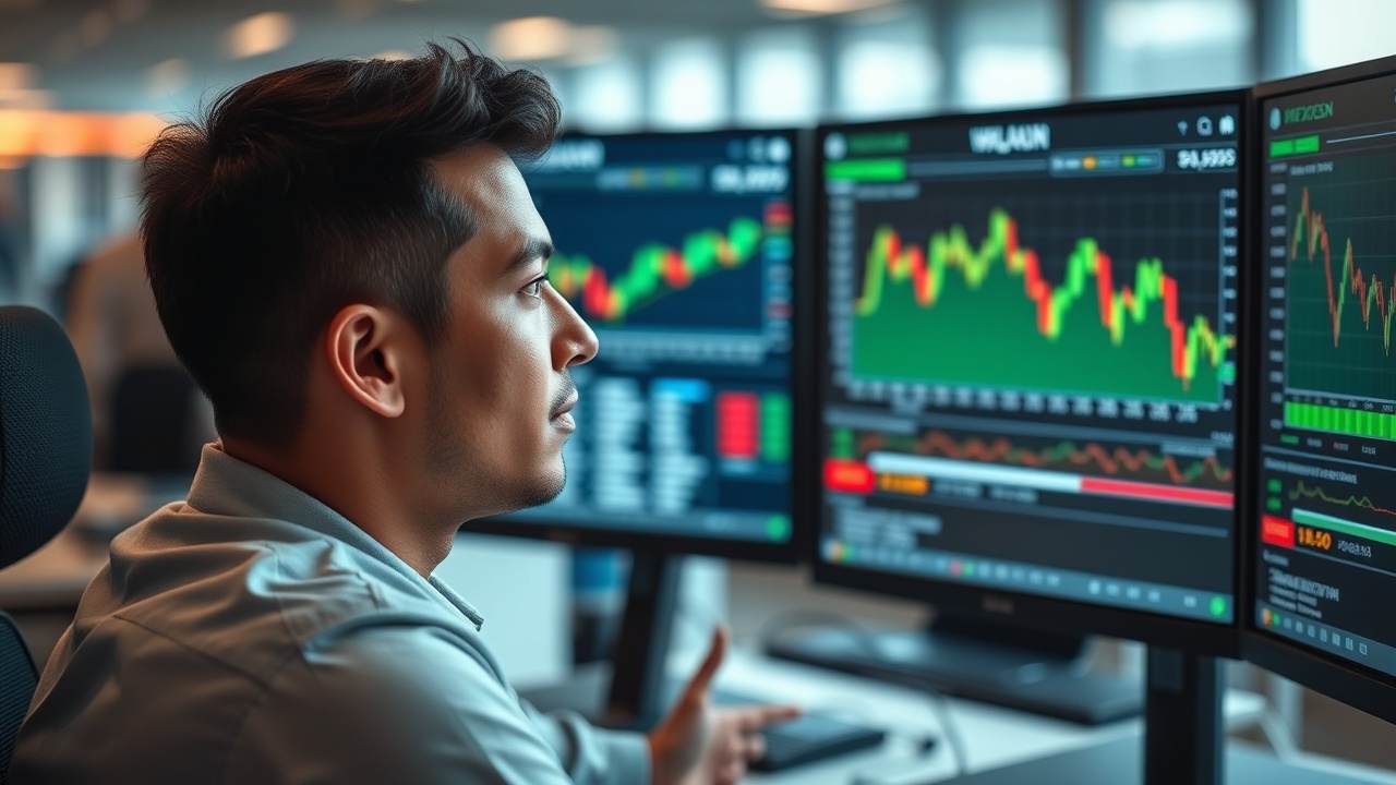 FinTech team monitoring dashboard with clean data visualization